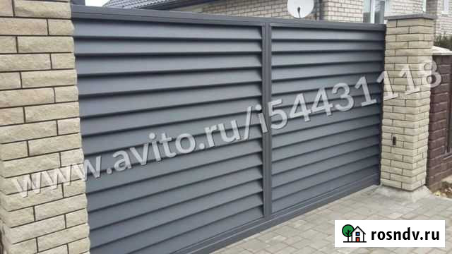 Металлический забор Жалюзи Тбилисская - изображение 1