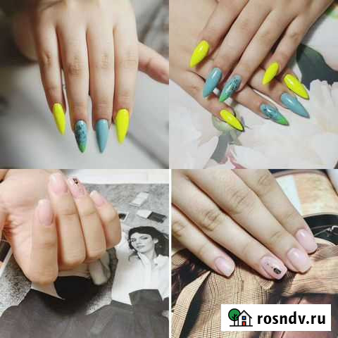 Нарашивание гелем и покрыте гель и ши лак Аксай - изображение 1