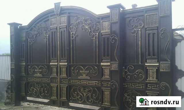Ворота двери перилы козырки навесы Нальчик - изображение 1
