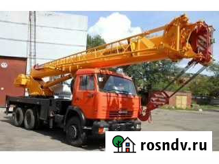 Услуги автокрана 16т, стрела 25м Уфа - изображение 1