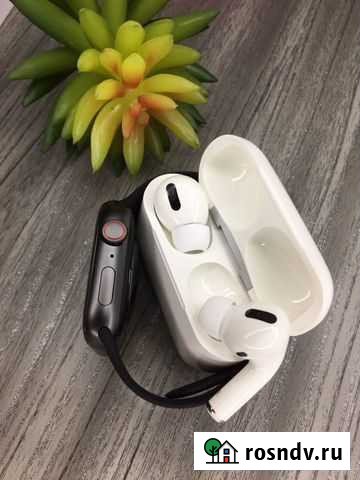 Apple watch SE Space Gray + AirPods Муром - изображение 1