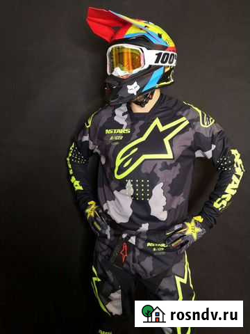 Костюм для мотокросса и эндуро Alpinestars новый Москва - изображение 1