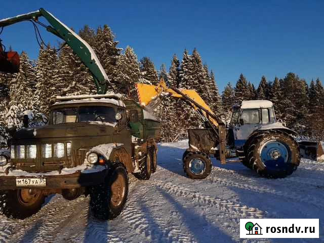 Уборка снега. Фронтальный погрузчик мтз 82 Красавино - изображение 1
