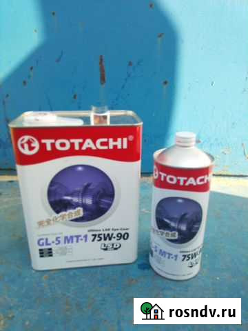 Масло для редуктора totachi LSD Syn-Gear GL-5 Когалым - изображение 1