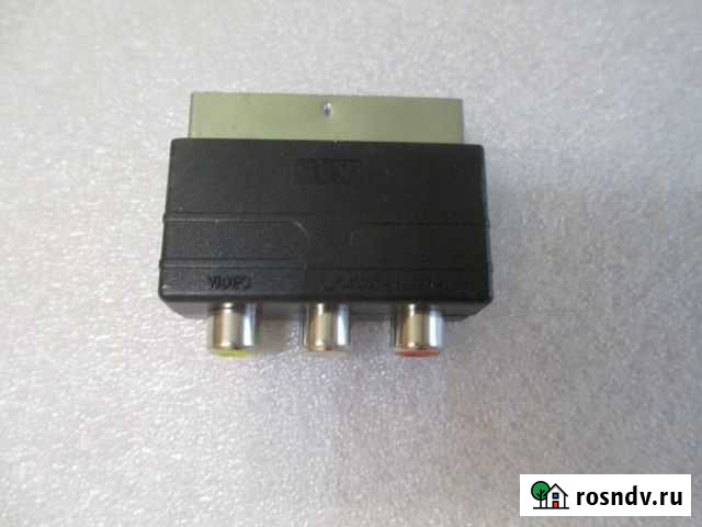 Переходник scart-3RCA Гусь-Хрустальный - изображение 1