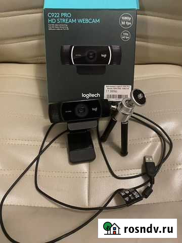 Веб-камера Logitech C922 Pro Stream. Гарантия Санкт-Петербург - изображение 1