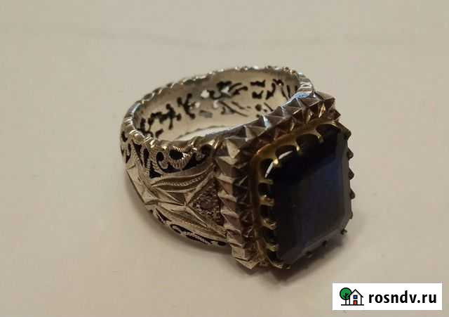 Мужская печатка серебро Санкт-Петербург - изображение 1