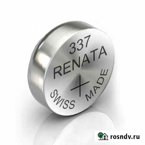 Батарейка для часов Renata 337 SR416SW Санкт-Петербург - изображение 1