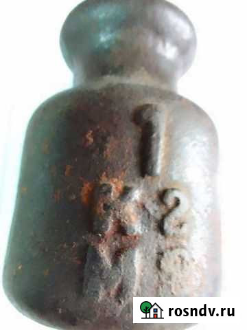 Гиря 1кг Волжский - изображение 1