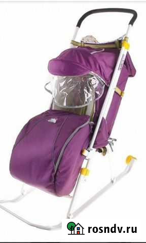 Детские санки коляска бу Иваново - изображение 1