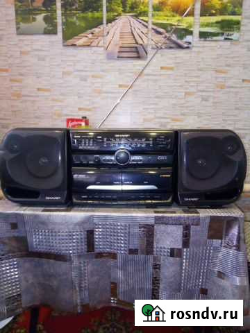 Двухкассетная магнитола sharp WF-930 Астрахань - изображение 1