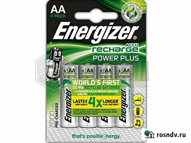 Energizer Аккумулятор Power plus NH15 /AA 2000 mAh Красноярск - изображение 1