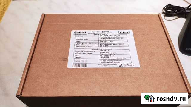 Роутер Kroks Rt-Cse e6 Муром - изображение 1