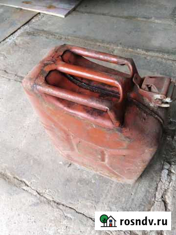 Железная канистра 20 литров СССР Сызрань - изображение 1