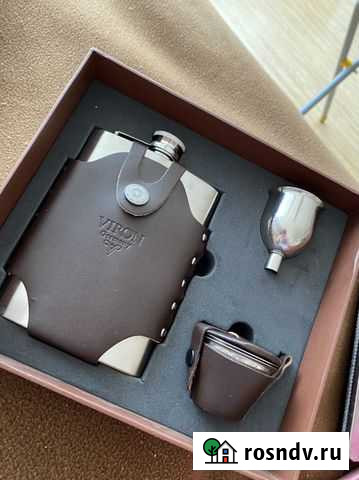 Подарочный набор фляжка Одинцово - изображение 1