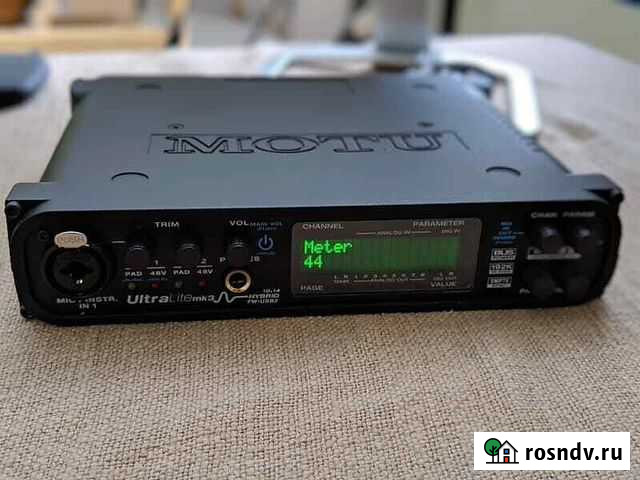Зауковая карта motu UltraLite mk3 Hybrid Оренбург - изображение 1