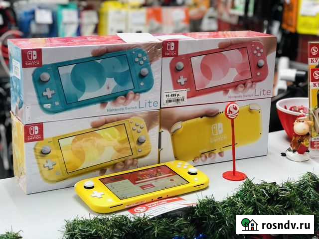 Nintendo Switch Lite новые 4шт Шахунья - изображение 1