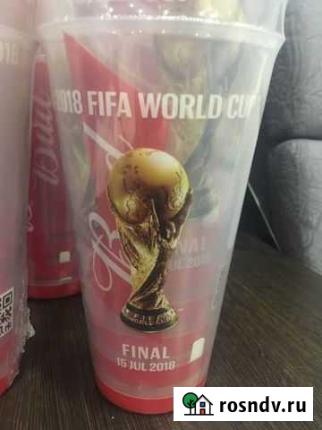 Пивные стаканы Bud с финала чм (пластиковые) Видное - изображение 1