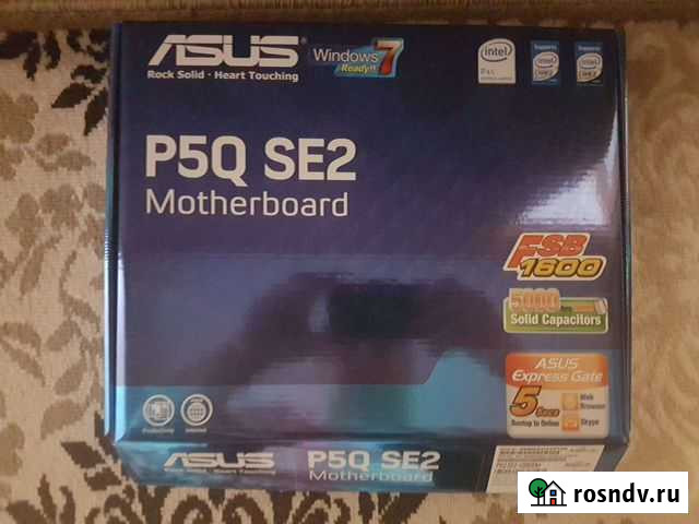 Материнская плата asus lga 775 с Процессором Intel Пермь - изображение 1