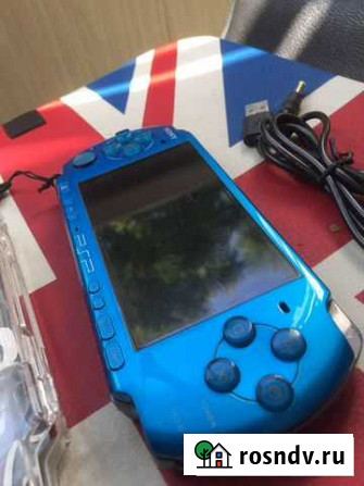 Sony PSP 3008 синяя Домодедово - изображение 1