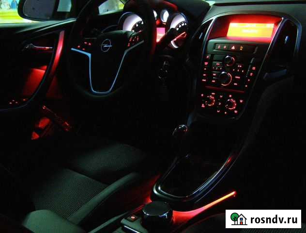 Подсветка салона на Opel Astra Мытищи - изображение 1