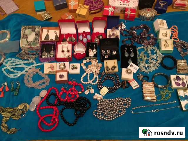 Серебряные комплекты с натуральными камнями премиу Владикавказ - изображение 1