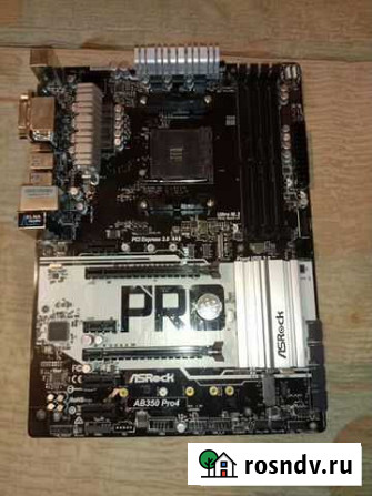 Материнская плата Asrock B350 PRO4 Смоленск - изображение 1