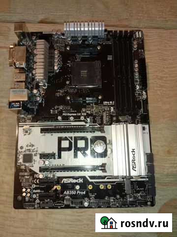 Материнская плата Asrock B350 PRO4 Смоленск - изображение 1
