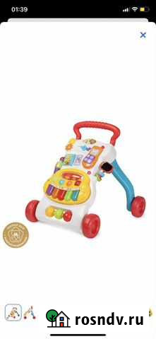 Каталка-ходунки BabyGo со светом и звуком Октябрьский - изображение 1