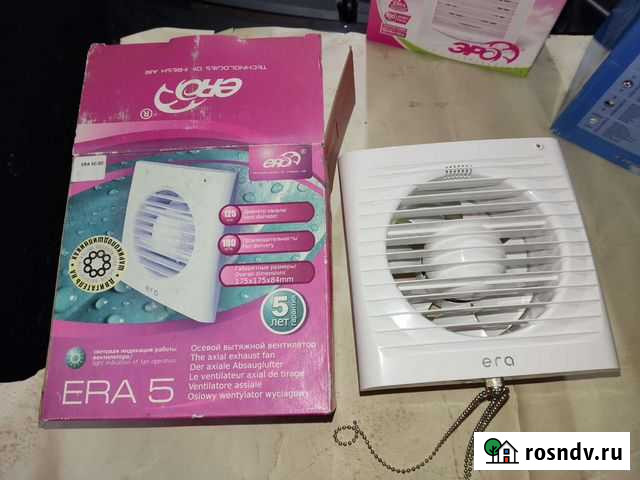 Вентилятор ERA 5 C-02, D 125 мм Лобня - изображение 1