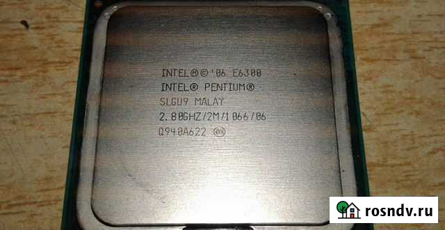 Процессор два ядра s775 pentium e6300 Омск - изображение 1