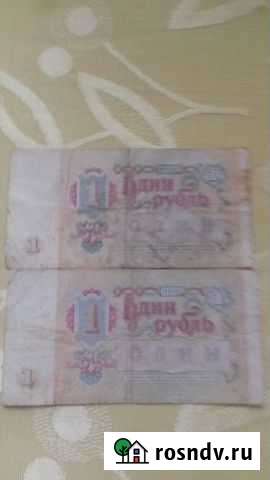 Банкноты и монеты СССР 1991год Кострома - изображение 1