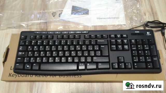 Клавиатура logitech k200 Кемерово - изображение 1