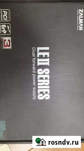 Блок питания Zalman ZM600-LE2 Липецк - изображение 1