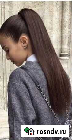 Накладной хвост, человеческий волос Петропавловск-Камчатский - изображение 1