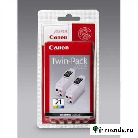 Новый картридж струйный Canon BCI-21C (цветной) Алтайское - изображение 1