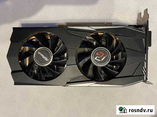 Видеокарта Asrock rx 570 8gb Обнинск - изображение 1