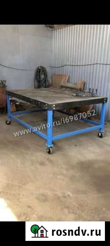 Сварочный стол 1480#1000 6мм Люберцы - изображение 1