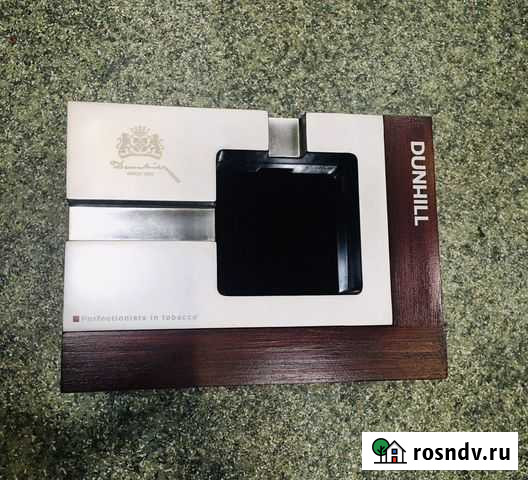 Продам пепельницу Dunhill на деревянной подставке Екатеринбург - изображение 1