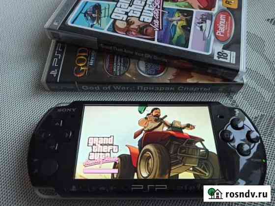 PSP 3008 WiFi Прошита 100Игр+GTA.Tekken6.Minecraft Санкт-Петербург