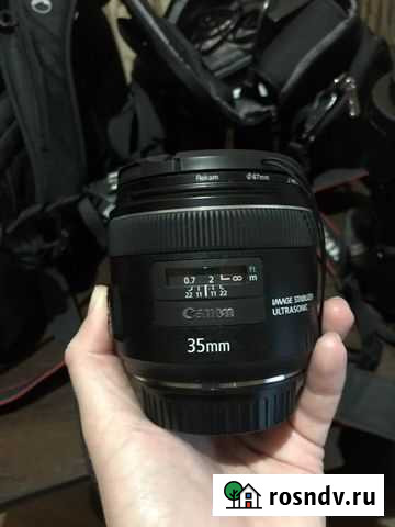 Объектив canon 35 mm f 2 Кемерово - изображение 1