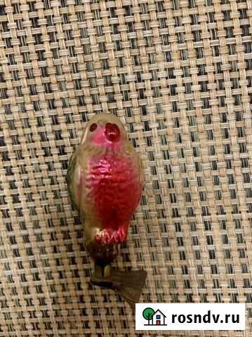 Елочная игрушка СССР Попугай Подольск - изображение 1