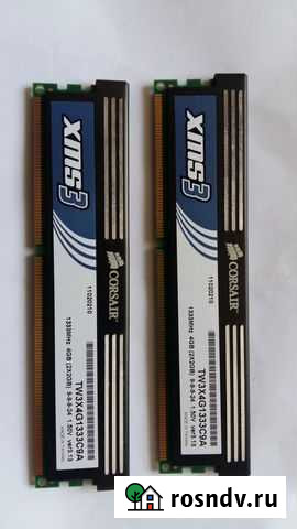 Оперативная память corsair цена за 2 штуки Руза - изображение 1