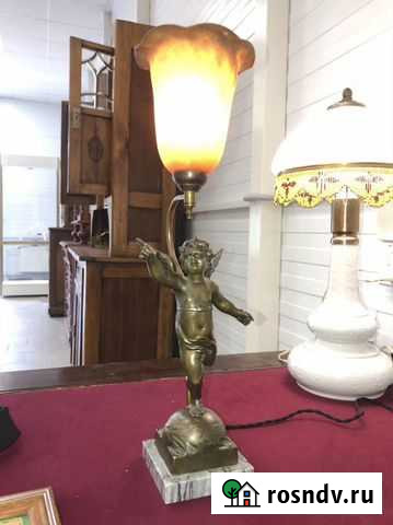 Лампа настольная с амурчиком Калуга - изображение 1