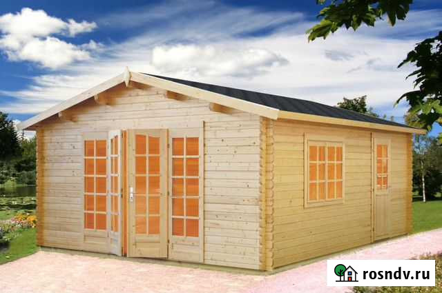 Садовый дом 5200x5900 мм из минибруса Королев - изображение 1