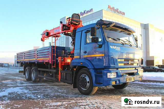 КамАЗ 65117 с КМУ, 2021 Ярославль - изображение 1