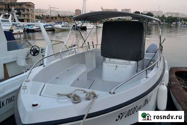 Прекрасный открытый катер YM-650 6,5 метров Севастополь - изображение 1