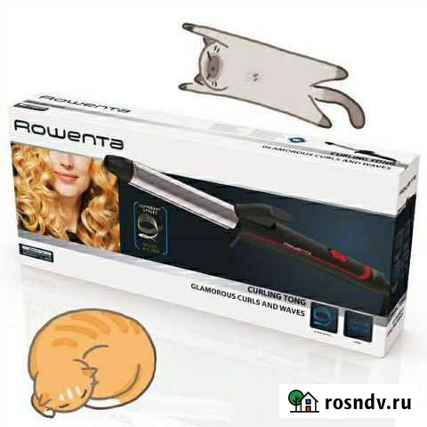 Электрощипцы Rowenta Curler 25MM CF3200D8. Плойка Барнаул - изображение 1