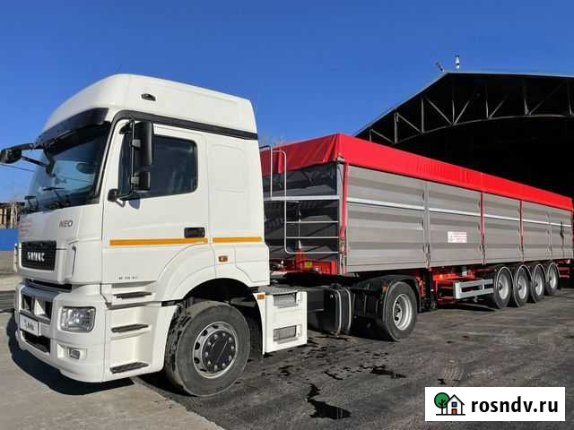 Полуприцеп зерновоз Тонар 9989 Красный Сулин - изображение 1