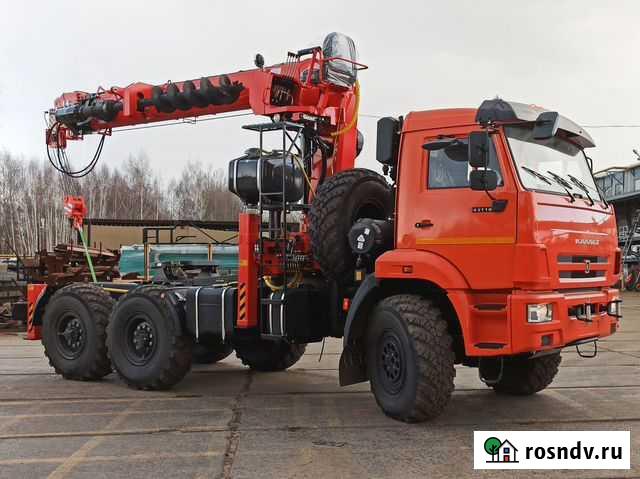 Камаз 43118-3027-50 с кму и буровой установкой Владимир - изображение 1